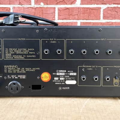 Yamaha PM-170 Rackmount Mixer Vintage Rare as-is for parts/repairs PM170 image 2