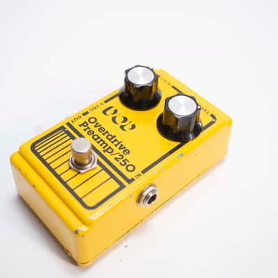 DOD Overdrive Preamp 250 1980s - Yellow image 2