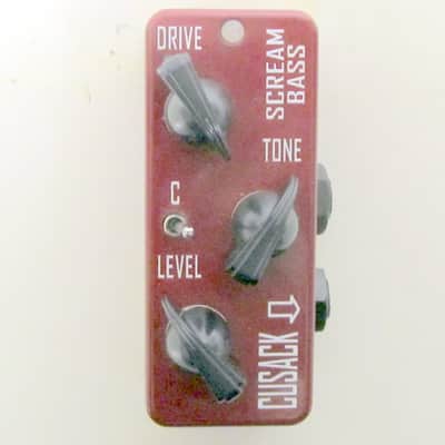 Used Cusack Music Scream Bass Never Off Bass Overdrive VGC image 1