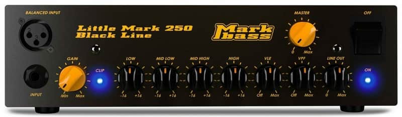 Markbass MBH110040 LITTLE MARK 250 BLACK image 1