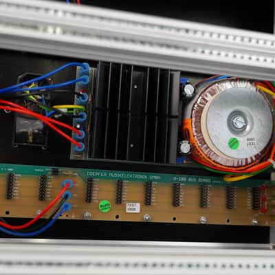 Doepfer A-100P6 Eurorack Modular Synthesizer Case w/ Tiptop Stackcables #58512 image 13