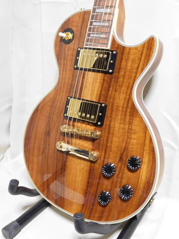 Epiphone Les Paul Custom Pro Koa 2019 with EpiLite case imagen 1