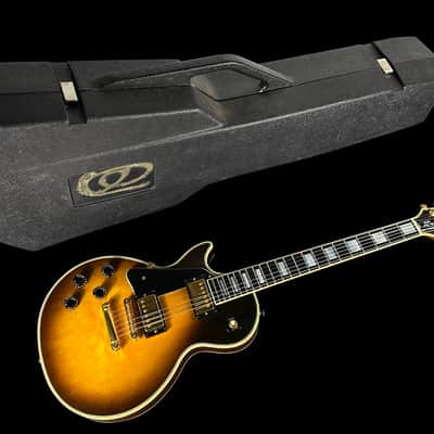 1990 Gibson Les Paul Custom Lefty ~ Tobacco Burst w Gold Hardware image 11