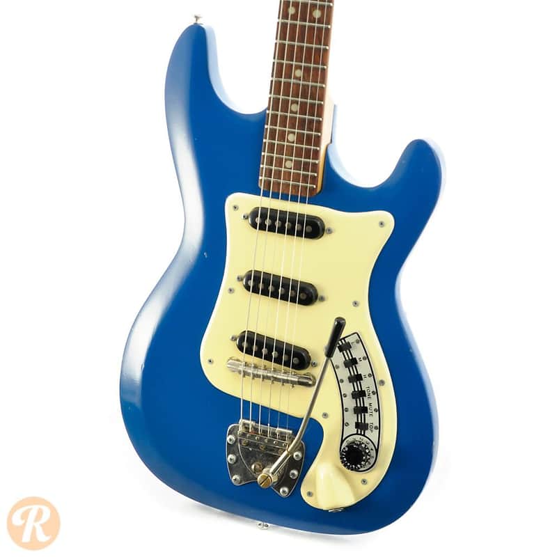 Hagstrom Futurama III Blue 1964 image 2