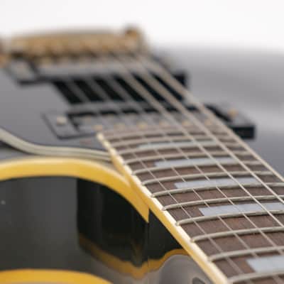 1978 Greco EG1000B Les Paul Custom style Guitar w/ Maxon Pups, Split Diamond Inlay, Gigbag image 6
