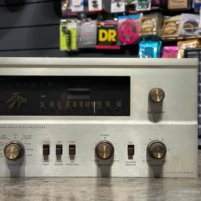 The Fisher 800-B stereophonic tube receiver non functioning as is for parts or restoration image 3