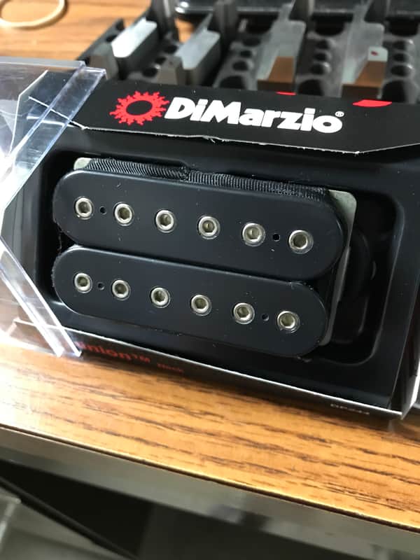 DiMarzio DP244BK Dominion Neck Humbucker image 1