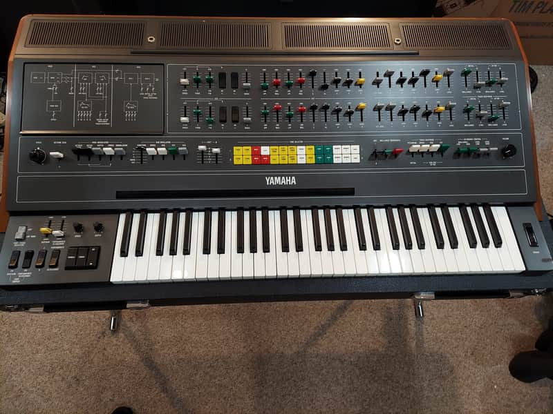 Yamaha CS-80 Polyphonic Synthesizer 1977 - 1979 - Black image 1