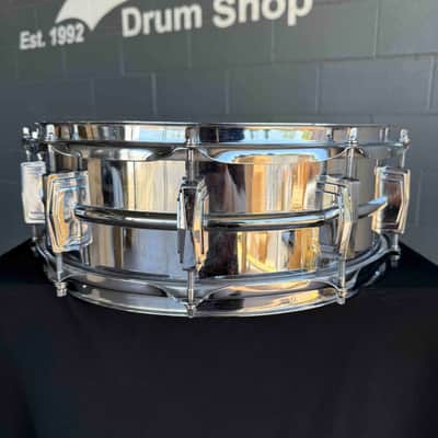 Vintage 60's Ludwig Supraphonic 5.5x14 Snare Drum (Rm 4) image 4