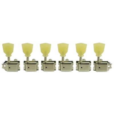 Kluson 6 In Line Deluxe Series Tuning Machines For Gibson Explorer Nickel