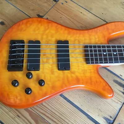 Spector Q5 Pro 5 Bass Guitar 5 String Korea 2000 EMG HZ image 1