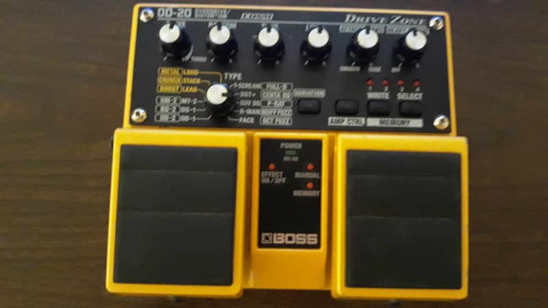 Boss OD-20 Overdrive/Distortion | Reverb