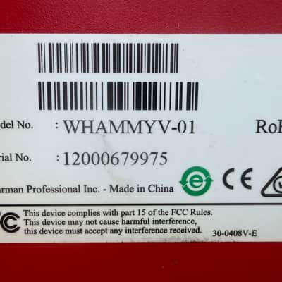 DigiTech Whammy 5 Pitch Shift Pedal 2012 - Present - Red image 11