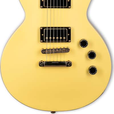 ESP LTD EC-256 Electric Guitar, Roasted Jatoba Fingerboard, Vintage Gold Satin image 1