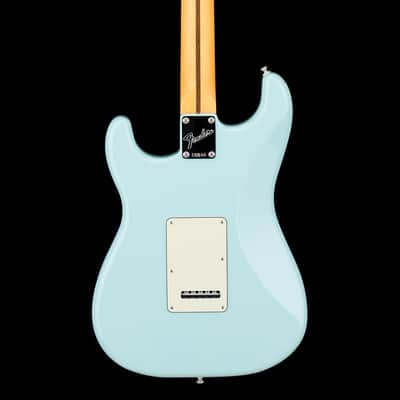 Fender Limited Edition American Professional Classic Stratocaster w/ Fender Silent System - Daphne Blue #54674 (Open Box) image 4