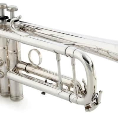 B&S 3143 Challenger II Professional Bb Trumpet - #43 Bell  Silver-plated (Cha2Tpt43Sd1) image 1