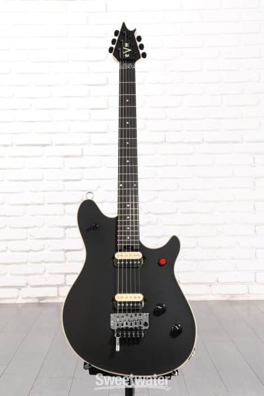EVH Wolfgang USA Edward Van Halen Signature Electric Guitar - Stealth Black (WolfSigUSSTHd2) image 1