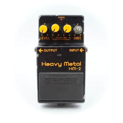 Boss HM-2 Heavy Metal Distortion 1985 Made in Japan Guitar Effect Pedal 540900 image 2