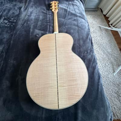 Gibson SJ-200 Custom Shop Made 2 Measure Limited Edition 2024 Blue Top - Natural Flame Back image 16