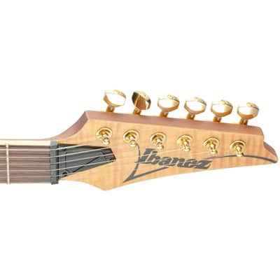 Ibanez SEW761FM Flame Maple Top HSS Guitar w/ Dimarzio Pickups - Natural Flat image 8