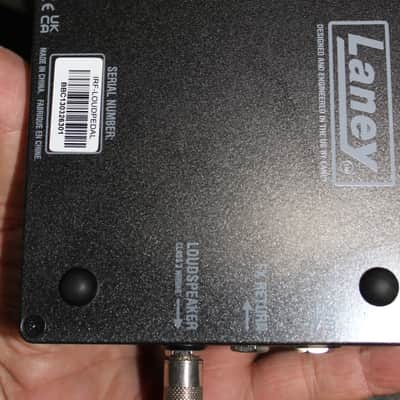 Laney Ironheart Foundry Loudpedal Two Channel Pedal Amp with Boost image 7