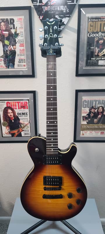 Dean Evo Select Beautiful Flame Top - Tobacco Sunburst image 1