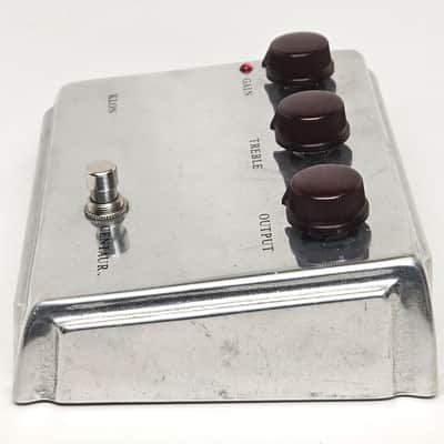 Silver Klon Centaur Professional Overdrive, Very Good Condition with Original Box and Paperwork! image 7