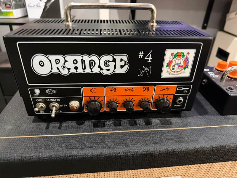 Orange TT15JR Signature #4 Jim Root Terror 15-Watt Guitar Amp Head 2012 - 2018 - Black image 1