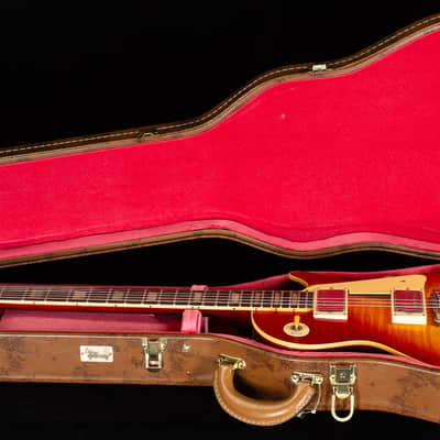 Gibson Custom Shop 1959 Les Paul Standard Reissue Washed cherry Sunburst Murphy Lab Light Aged (368) image 7