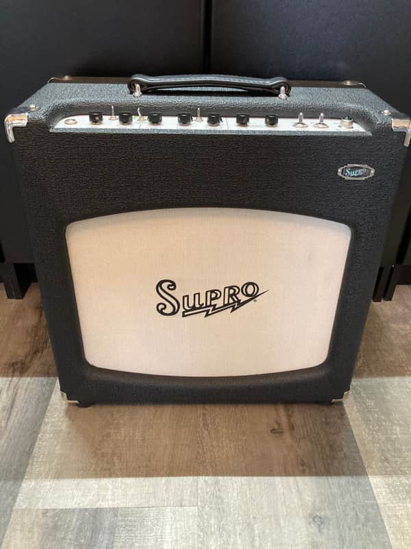 Supro Bruce Zinky Dual Tone 2015 - Black image 1