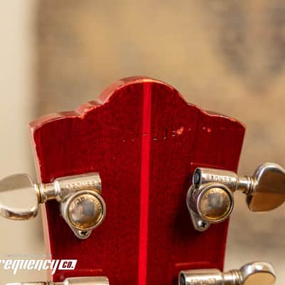 Guild Starfire V in Cherry Red with Rare Mahogany Body - 1965 image 23