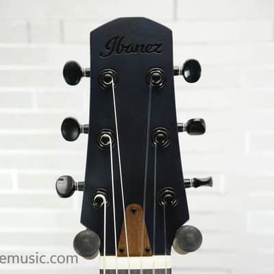 Ibanez AUP10FMNE-TBO Tenor Ukulele - Transparent Blue Sunburst Open Pore image 13