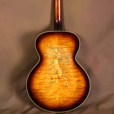 2001 Gibson L-5 Stained Glass Custom Acoustic Guitar (Super 400 L-7) image 5