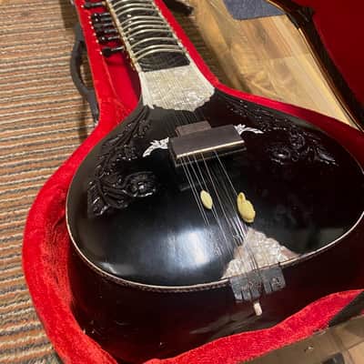 Yusuf Mirajkar Sitar - Black image 2