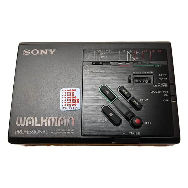 Sony WM-D3 Professional Walkman Portable Stereo Cassette Recorder (1985 - 1991) image 1