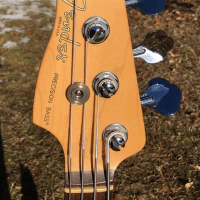 Left Handed Fender Hot Rod Precision Bass 2001 Natural Lefty image 5