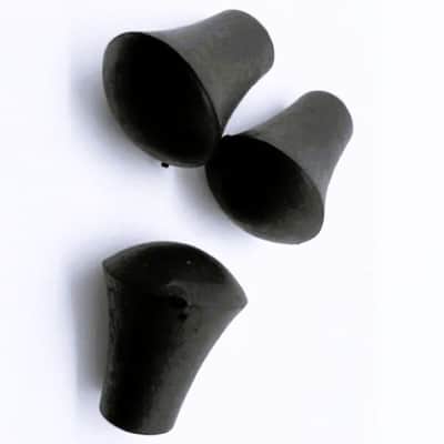 Vintage Style Rubber Floor Tom Leg Tips, Fits 60s/70s Ludwig, Slingerland, Rogers, WFL 3/8" or 9.5mm image 3