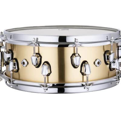 Mapex BPNBR4551CN Black Panther Metallion 14x5.5" Brass Snare Drum 2020 - Brass image 3