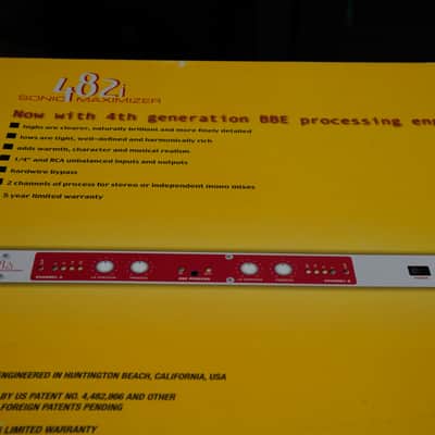 BBE 482i Sonic Maximizer 2010s - Red image 4