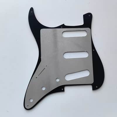 SRV Strat Style Guitar Pickguard Scratch Plate in Black image 7