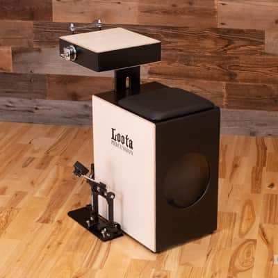 LOOTA PERFORMER DRUM KIT, COAL BLACK, WITH RIGHT FOOT PEDAL image 5