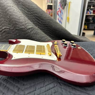 Gibson SG Custom 3 pickup 1992 - Deep Cherry image 5