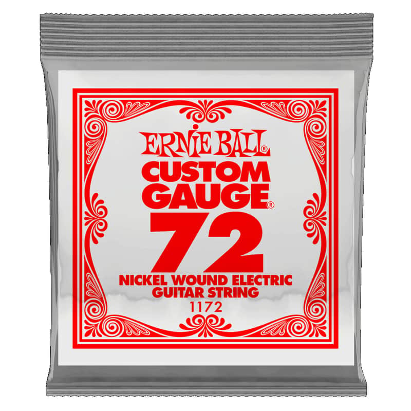 Ernie Ball Nickel Wound .072 Single String (3 Pack) image 1