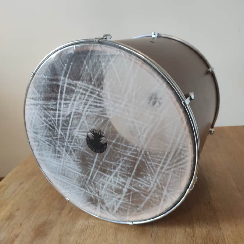 Emin percussion  Professional tunable dehol davul nagara 2010's - Walnut, tunable plastic heads image 1