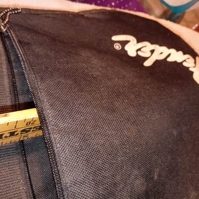 Fender Gig Bag (Padded Heavy Duty Canvas) 2000s - BLACK image 3