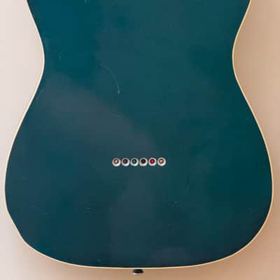 Fender Telecaster Custom Double Bound Ocean Turquoise Nitro USA neck Japan body image 3