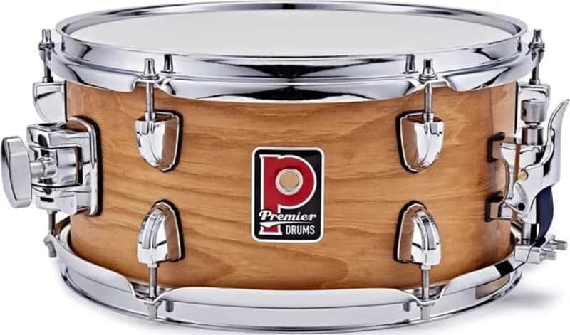 Premier Artist 12" x 6" Birch Snare Drum, Antique Ash image 1