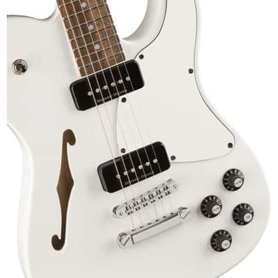 Fender Jim Adkins JA-90 Telecaster Thinline - White image 1