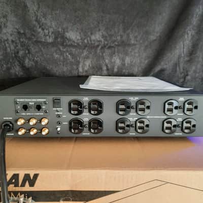 Furman Elite-15 DM I Linear filtering AC power source with dual metering. 2022 black image 2