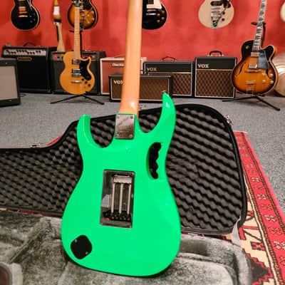 Ibanez JEM777-LG Steve Vai Signature with Edge Tremolo 1987 - Loch Ness Green image 8